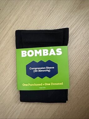 Bombas Black Compression Sleeve - 20-30mmHg